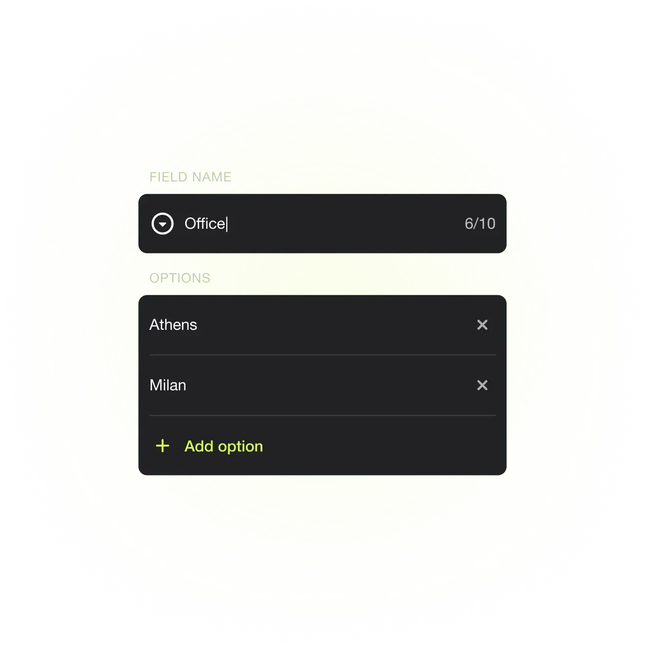 Covve - Custom fields scanner - Website graphic