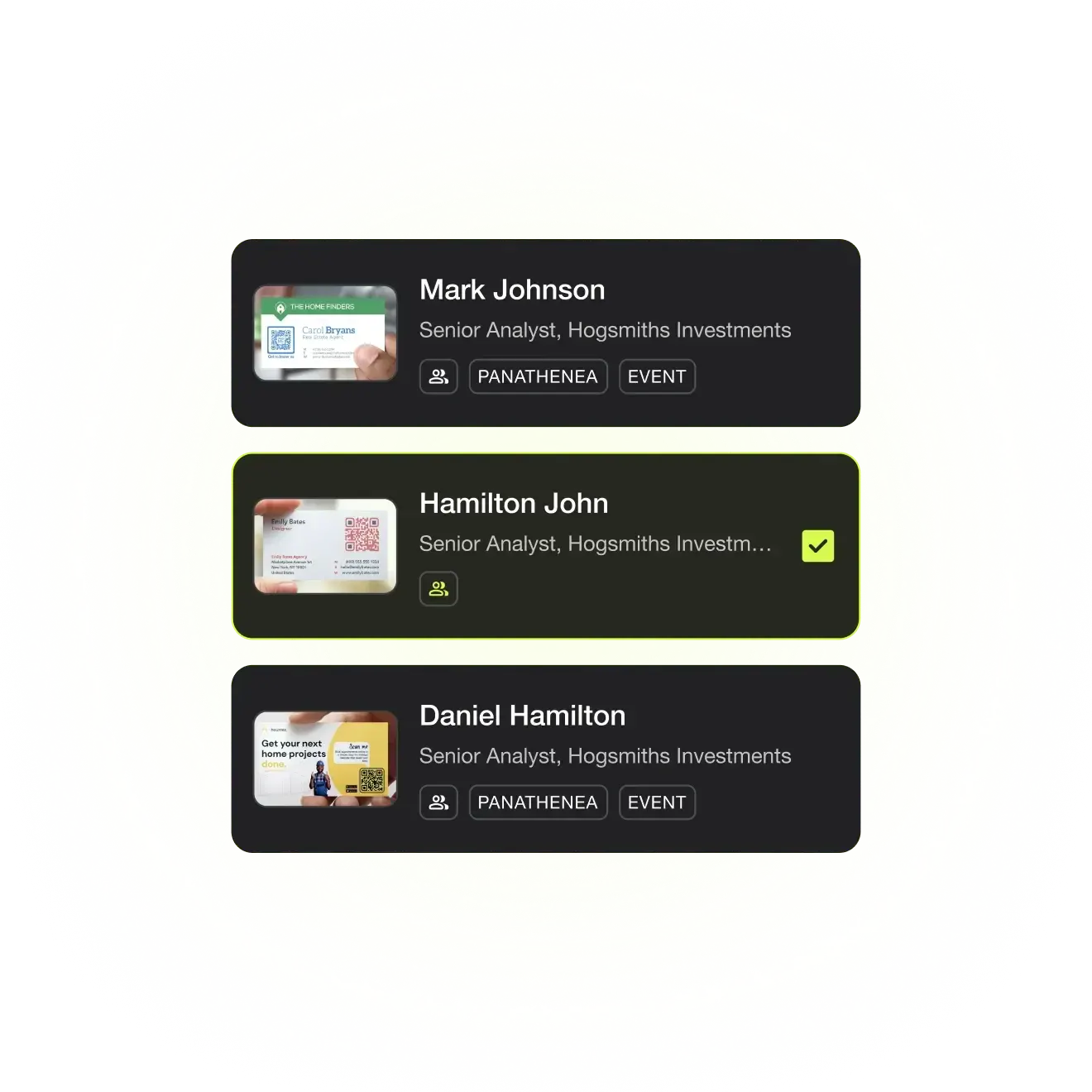 Covve - Business Card Scanner Unlimited Scans - Website graphic